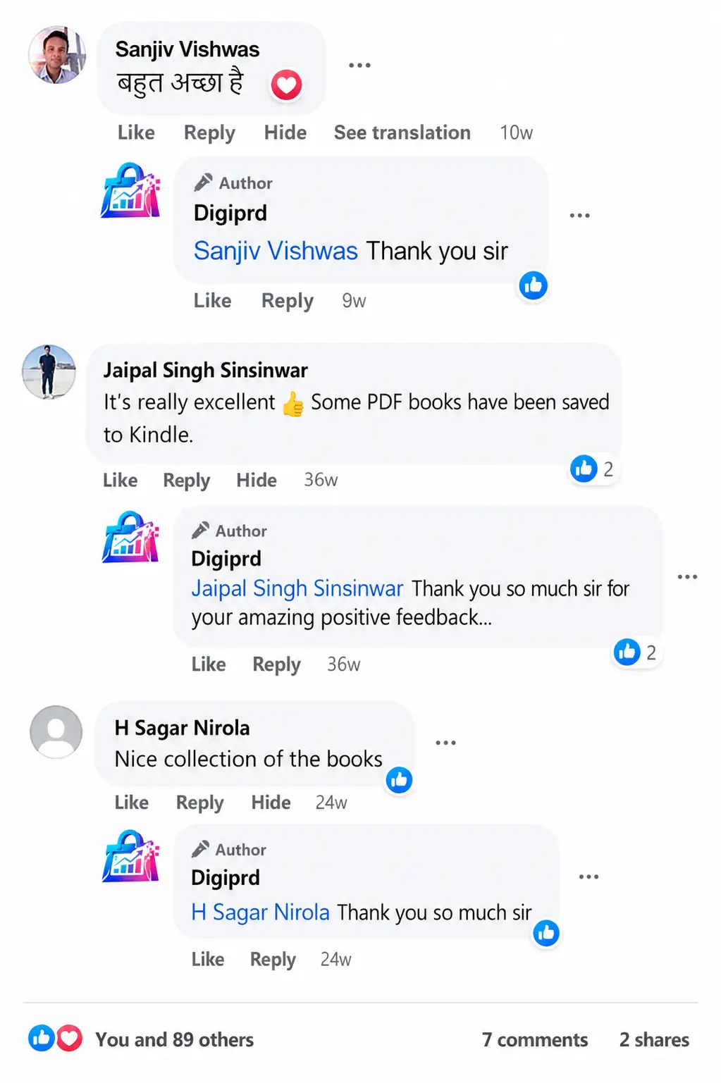 Customer Feedback 1